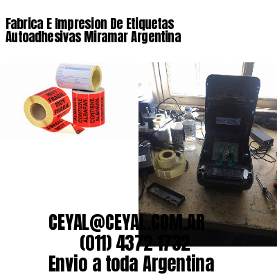 Fabrica E Impresion De Etiquetas Autoadhesivas Miramar Argentina
