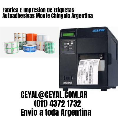 Fabrica E Impresion De Etiquetas Autoadhesivas Monte Chingolo Argentina