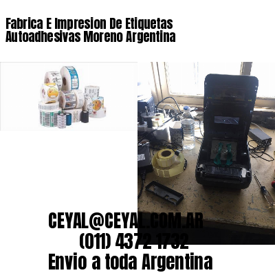 Fabrica E Impresion De Etiquetas Autoadhesivas Moreno Argentina