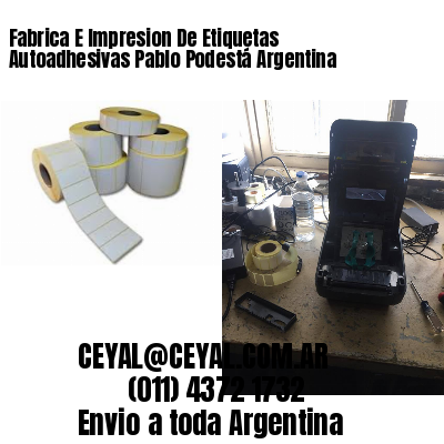Fabrica E Impresion De Etiquetas Autoadhesivas Pablo Podestá Argentina