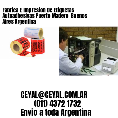 Fabrica E Impresion De Etiquetas Autoadhesivas Puerto Madero  Buenos Aires Argentina