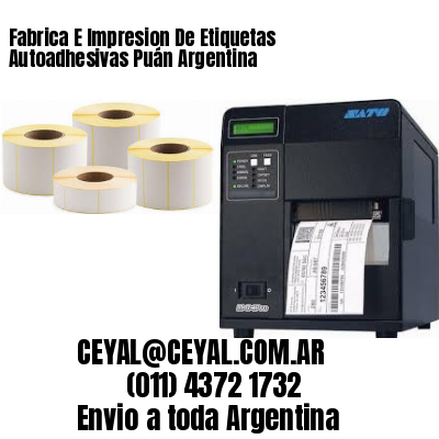 Fabrica E Impresion De Etiquetas Autoadhesivas Puán Argentina