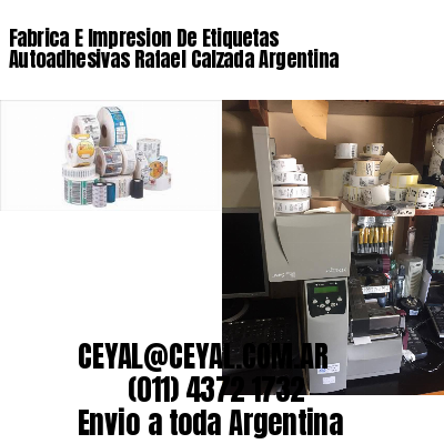Fabrica E Impresion De Etiquetas Autoadhesivas Rafael Calzada Argentina