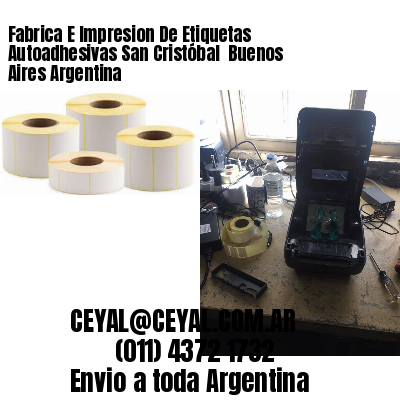 Fabrica E Impresion De Etiquetas Autoadhesivas San Cristóbal  Buenos Aires Argentina