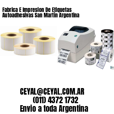 Fabrica E Impresion De Etiquetas Autoadhesivas San Martín Argentina