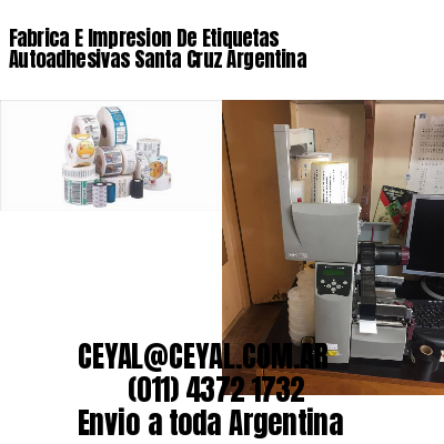 Fabrica E Impresion De Etiquetas Autoadhesivas Santa Cruz Argentina