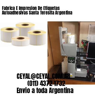 Fabrica E Impresion De Etiquetas Autoadhesivas Santa Teresita Argentina