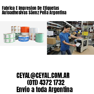Fabrica E Impresion De Etiquetas Autoadhesivas Sáenz Peña Argentina