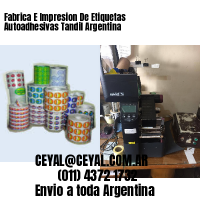 Fabrica E Impresion De Etiquetas Autoadhesivas Tandil Argentina