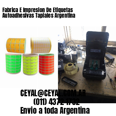 Fabrica E Impresion De Etiquetas Autoadhesivas Tapiales Argentina