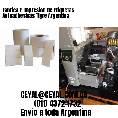 Fabrica E Impresion De Etiquetas Autoadhesivas Tigre Argentina