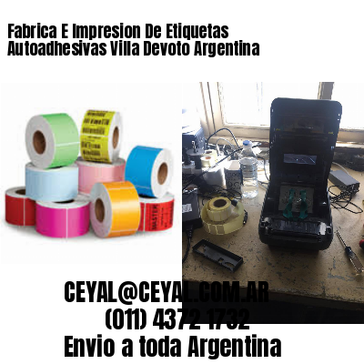 Fabrica E Impresion De Etiquetas Autoadhesivas Villa Devoto Argentina