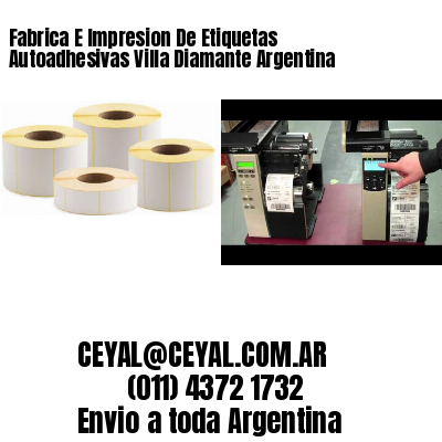 Fabrica E Impresion De Etiquetas Autoadhesivas Villa Diamante Argentina
