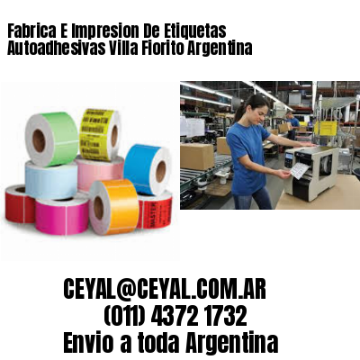 Fabrica E Impresion De Etiquetas Autoadhesivas Villa Fiorito Argentina