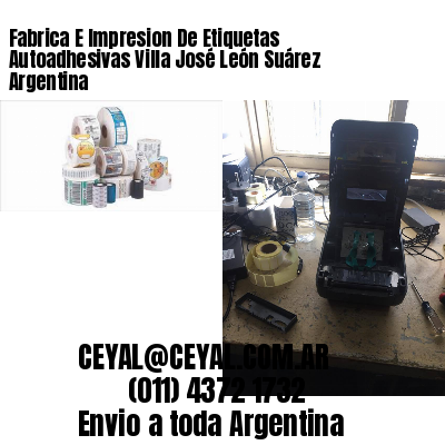 Fabrica E Impresion De Etiquetas Autoadhesivas Villa José León Suárez Argentina