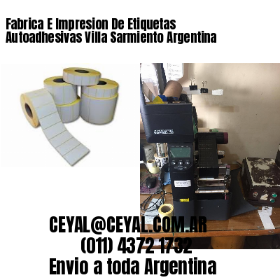 Fabrica E Impresion De Etiquetas Autoadhesivas Villa Sarmiento Argentina