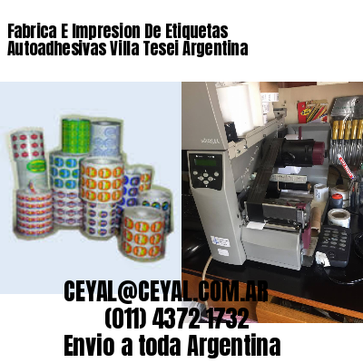 Fabrica E Impresion De Etiquetas Autoadhesivas Villa Tesei Argentina