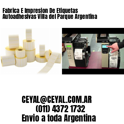 Fabrica E Impresion De Etiquetas Autoadhesivas Villa del Parque Argentina