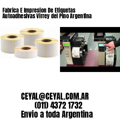 Fabrica E Impresion De Etiquetas Autoadhesivas Virrey del Pino Argentina