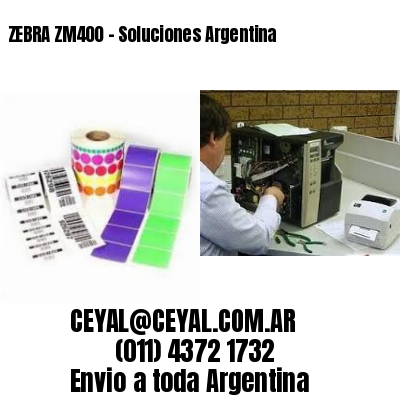 ZEBRA ZM400 - Soluciones Argentina