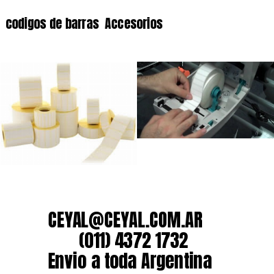 codigos de barras 	Accesorios