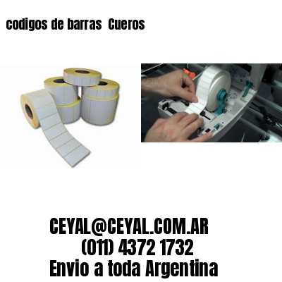 codigos de barras 	Cueros