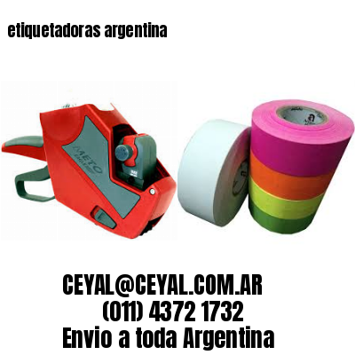 etiquetadoras argentina