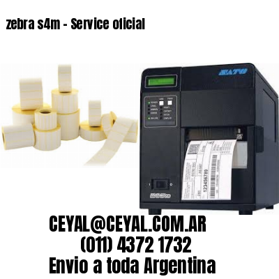 zebra s4m – Service oficial