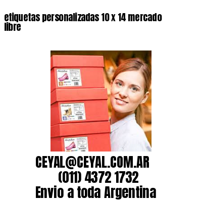 etiquetas personalizadas 10 x 14 mercado libre
