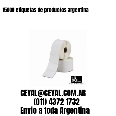 15000 etiquetas de productos argentina