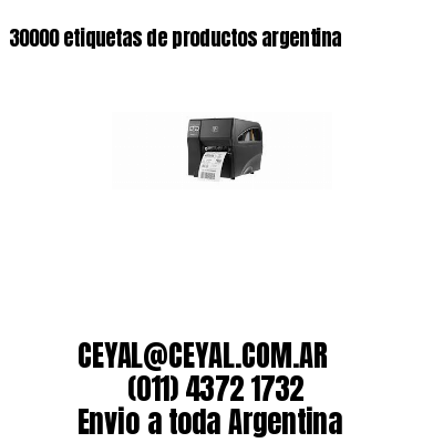 30000 etiquetas de productos argentina