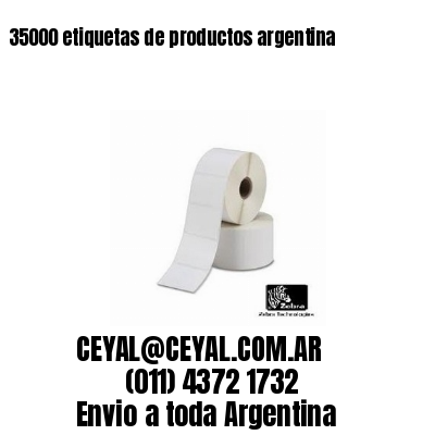 35000 etiquetas de productos argentina