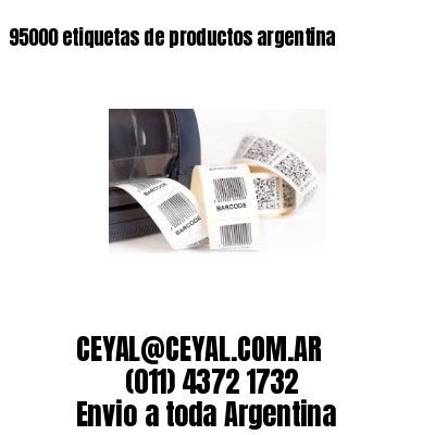 95000 etiquetas de productos argentina