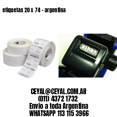 etiquetas 20 x 74 – argentina