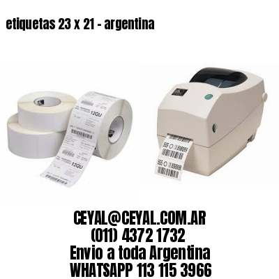etiquetas 23 x 21 – argentina
