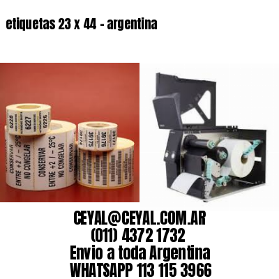etiquetas 23 x 44 – argentina