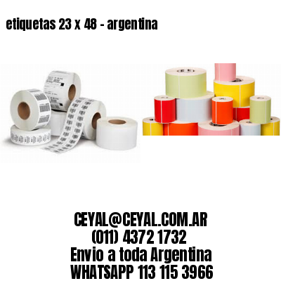 etiquetas 23 x 48 – argentina