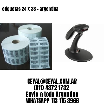 etiquetas 24 x 38 – argentina