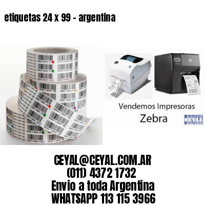 etiquetas 24 x 99 – argentina