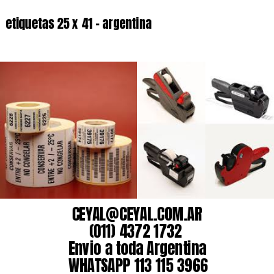etiquetas 25 x 41 – argentina