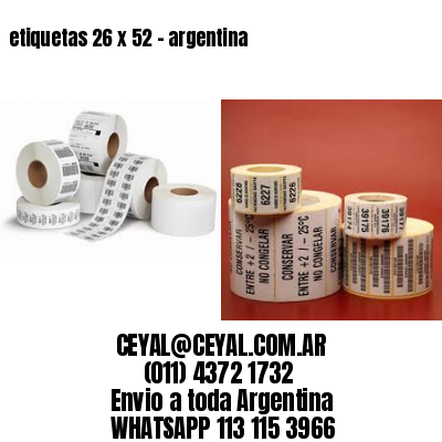 etiquetas 26 x 52 – argentina