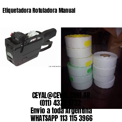 Etiquetadora Rotuladora Manual