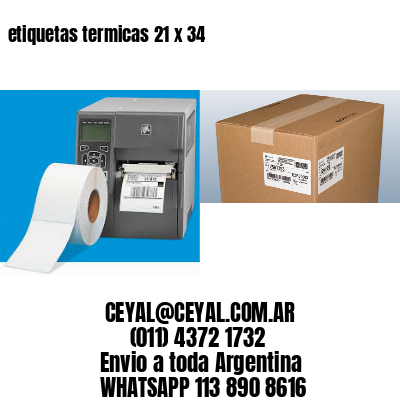etiquetas termicas 21 x 34