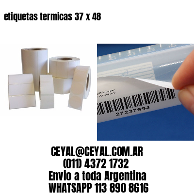 etiquetas termicas 37 x 48