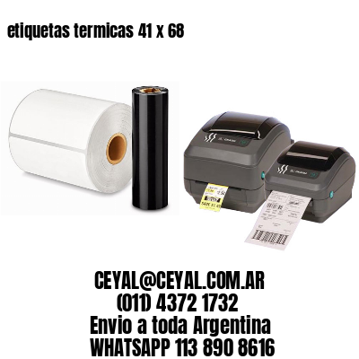 etiquetas termicas 41 x 68