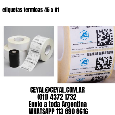 etiquetas termicas 45 x 61