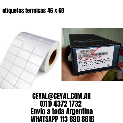 etiquetas termicas 46 x 68