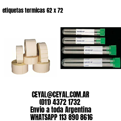 etiquetas termicas 62 x 72