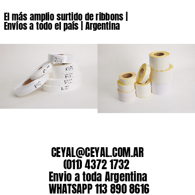 El más amplio surtido de ribbons | Envíos a todo el país | Argentina