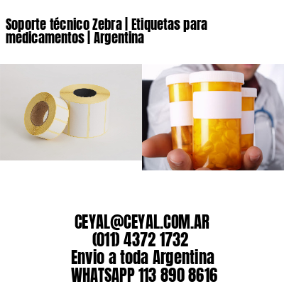 Soporte técnico Zebra | Etiquetas para medicamentos | Argentina